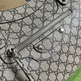 Top view of structured premium women's handbag – women's statement bag
