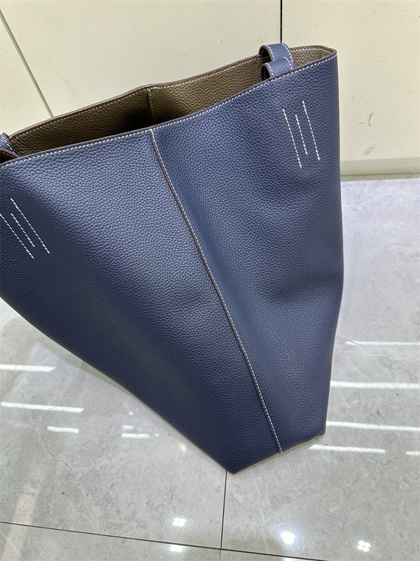 Close-up detail of considered bag design