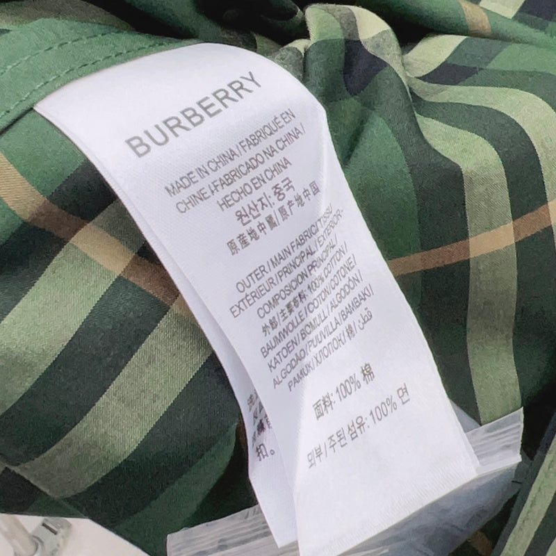 Burberry luxury designer clothing detail shot