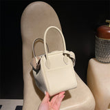 Tailored bag shown from front angle