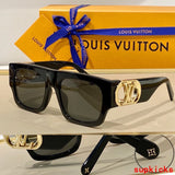 Side view of Louis Vuitton unisex sunglasses