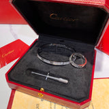 Side view of Cartier unisex jewelry piece