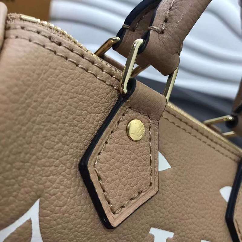 Top view of modern sleek women's handbag – women's luxury handbag