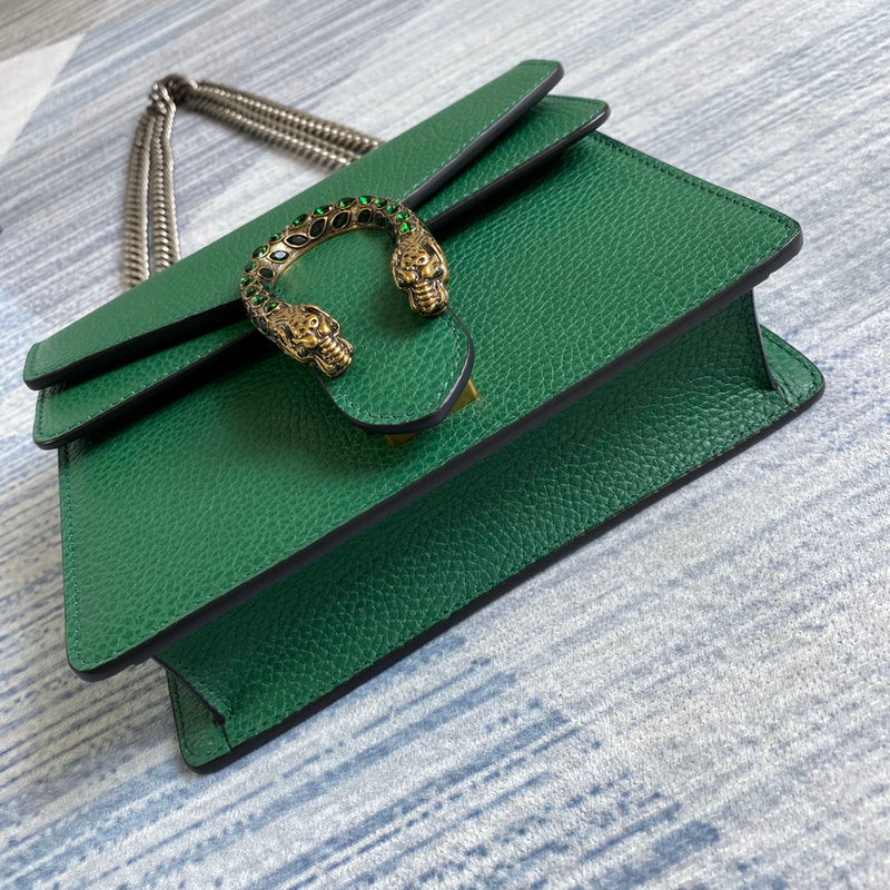Back view of chic signature women's handbag – women's luxury accessory