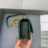 Effortless Faux Leather Handbag - Sleek Minimalist Lines | Women's Designer-Inspired Purse #428 - back view (image 4) of designer-inspired handbag
