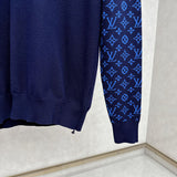 Front view of Louis Vuitton luxury clothing with contemporary cut