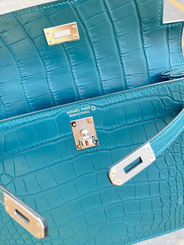 Close-up detail of minimalist bag design