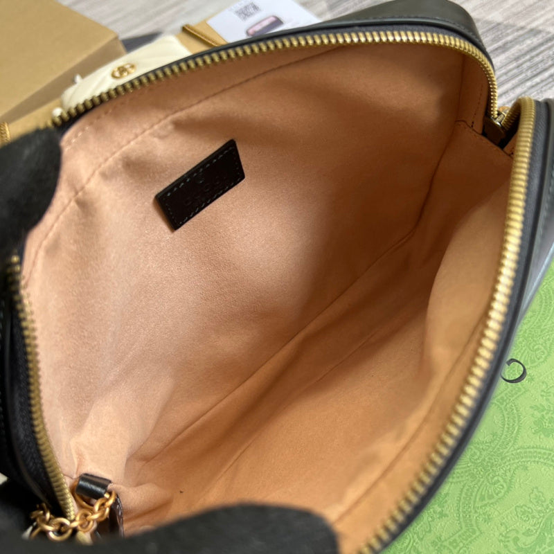 Close-up detail of statement classic women's handbag – women's premium purse