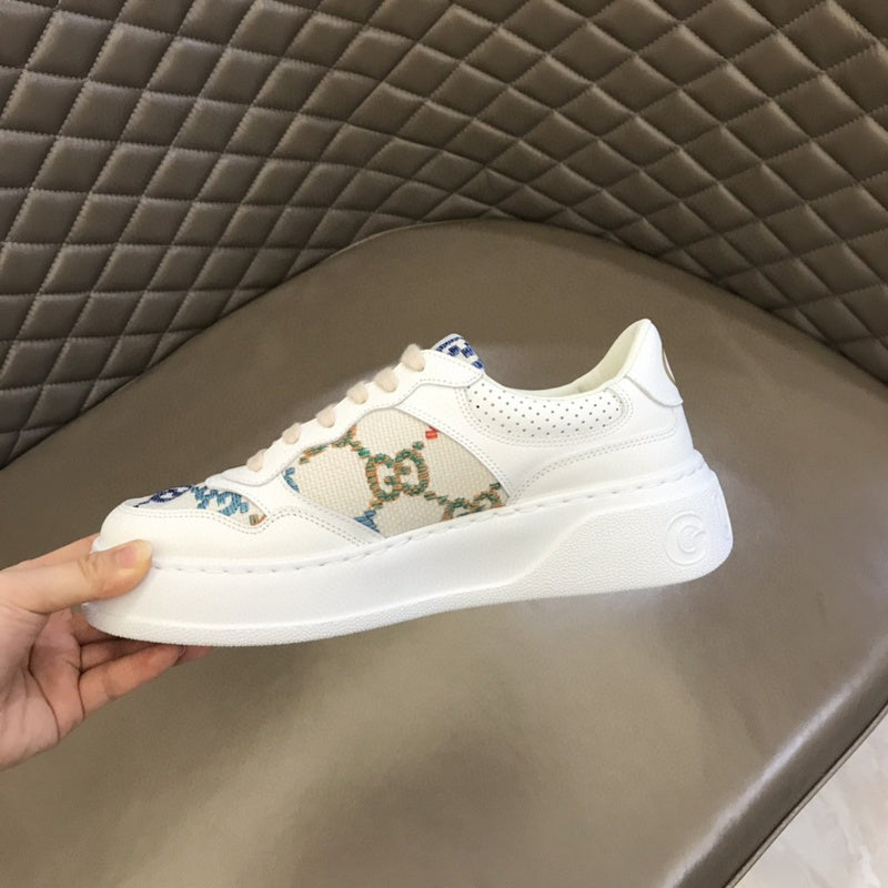 Gucci sneakers detailed view showing premium designer craftsmanship