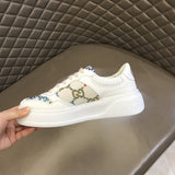 Gucci sneakers detailed view showing premium designer craftsmanship