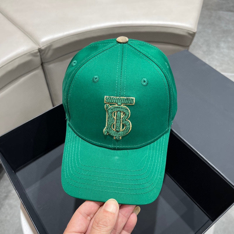 Front view of Burberry unisex cap