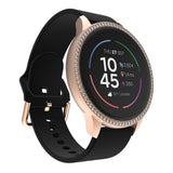Side view of Designer unisex watch
