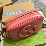 Side profile of structured chic women's handbag – women's luxury accessory