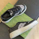 Gucci muted earth tones luxury sneakers view 4 everyday casual design