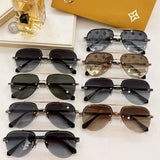 Lifestyle view of Louis Vuitton unisex sunglasses
