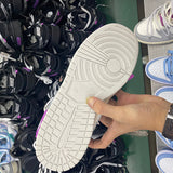 Nike bold contrast luxury sneakers view 6 signature lace-up style