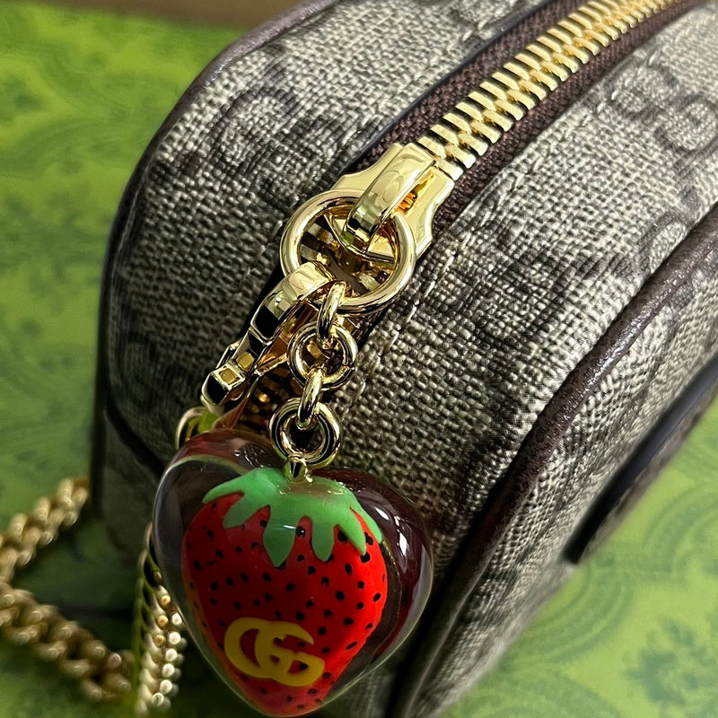 Interior view of modern chic women's handbag – women's statement bag