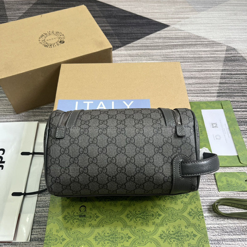 Back view of signature statement women's handbag – women's designer-style accessory