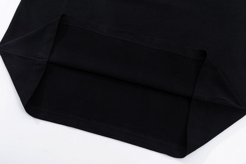 Close-up of Burberry t-shirt craftsmanship