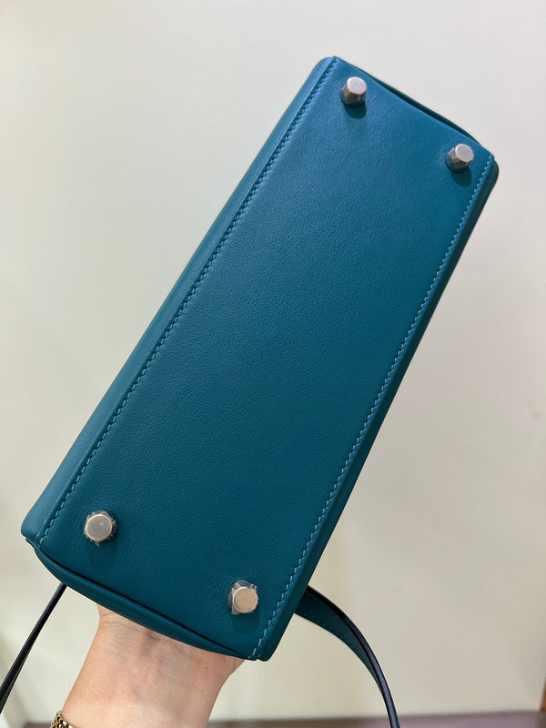 Polished bag shown from front angle