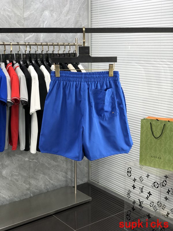 Side profile of Rhude luxury clothing with streetwear-inspired cut