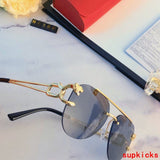 Side view of Cartier unisex sunglasses
