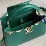  Sleek structured bag front view 43