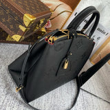 Interior view of refined signature women's handbag – women's designer-style accessory