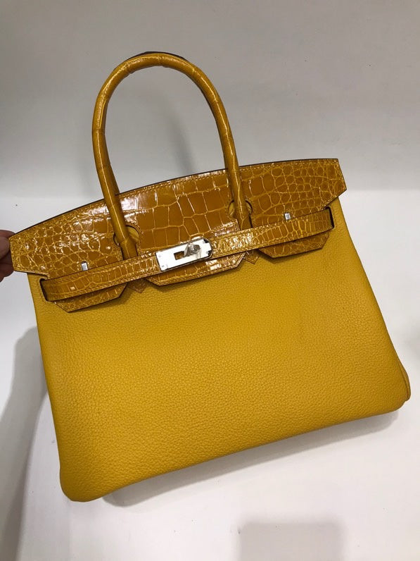 Close-up detail of modern bag design