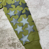 Close-up of Amiri hoodie craftsmanship