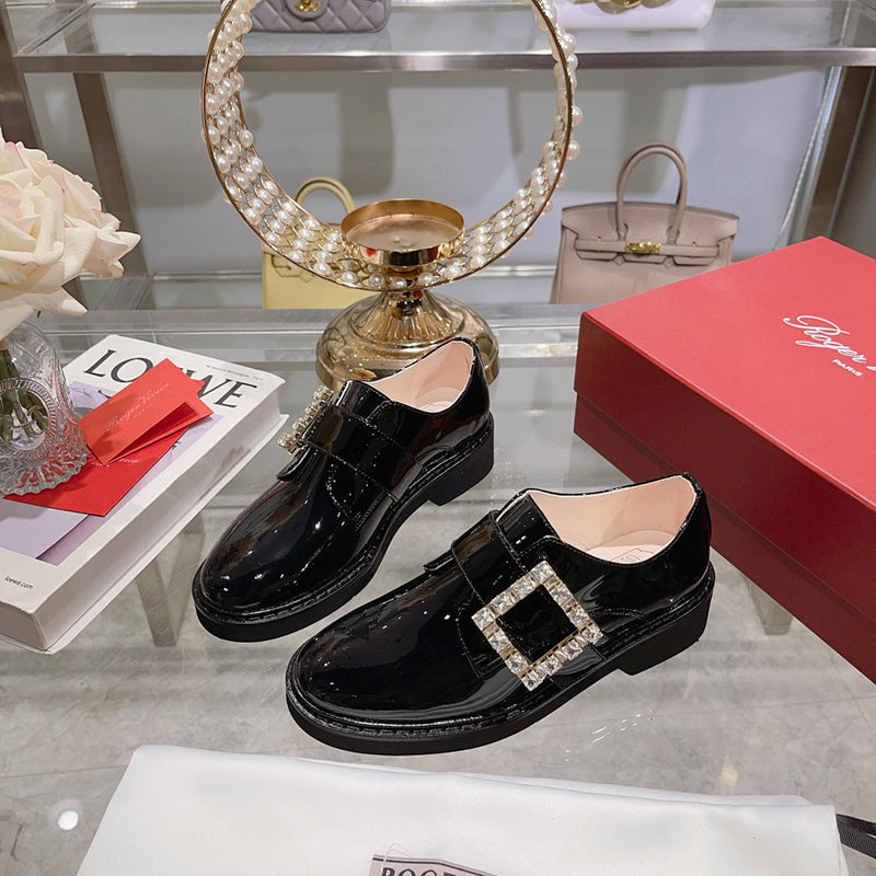 Roger Vivier luxury shoes close-up — premium authentic designer style