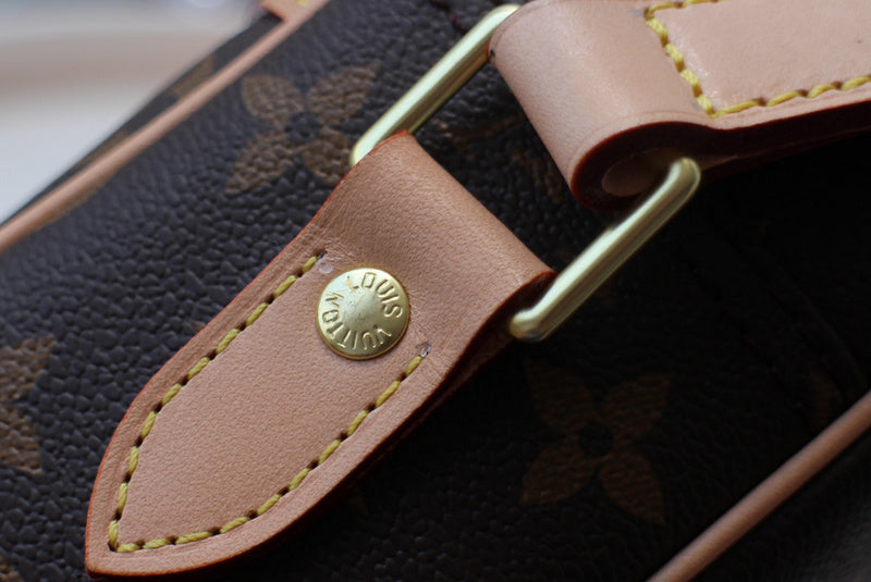 Close-up detail of modern sleek women's handbag – women's premium purse