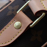 Close-up detail of modern sleek women's handbag – women's premium purse