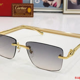 Full view of Cartier unisex sunglasses