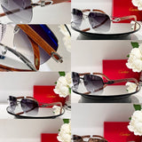 Lifestyle view of Cartier unisex sunglasses