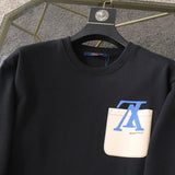 Full styled look of Louis Vuitton luxury clothing with tailored silhouette