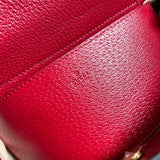 Side view of everyday-ready structured handbag