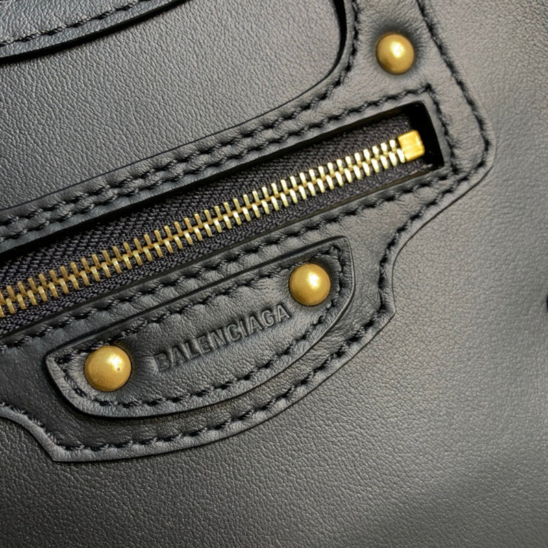 Sophisticated Faux Leather Handbag - Statement Silhouette | Women's Everyday Carry Handbag #315 - interior view (image 6) of designer-inspired handbag