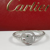 Front view of Cartier unisex jewelry piece