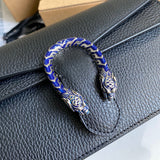Back view of sleek premium women's handbag – women's designer-style accessory