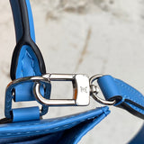 Top view of modern statement women's handbag – women's everyday handbag