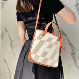 Close-up detail of tailored bag design