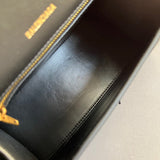 Polished Faux Leather Handbag - Chic Everyday Appeal | Women's Designer-Inspired Purse #289 - product detail shot (image 10) of designer-inspired handbag