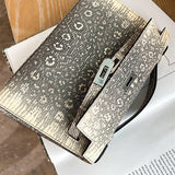  shopper bag close-up of hardware and finish