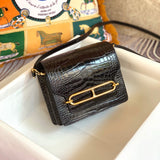 Interior view of elegant premium bag