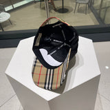 Side view of Burberry unisex cap
