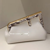 Ziva's Charm handbag – side angle view (26cm*9.5cm*18cm)