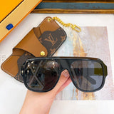 Front view of Louis Vuitton unisex sunglasses