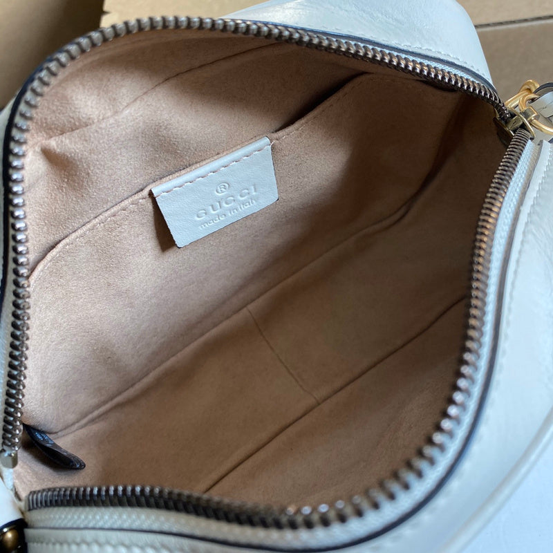 Close-up detail of premium signature women's handbag – women's designer-style accessory