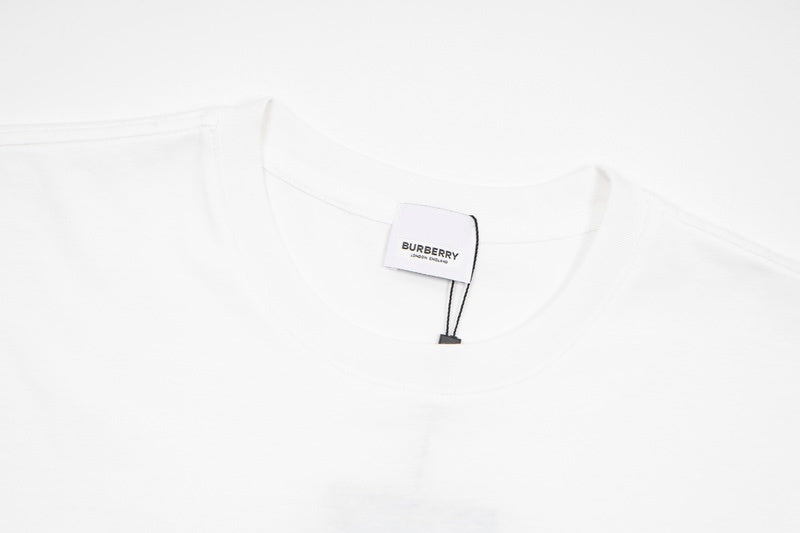 Burberry t-shirt close-up — premium authentic designer style